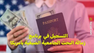 التسجيل في  برنامج زمالة البحث الجامعية الصيفية بأمريكا