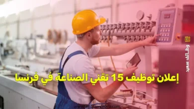 إعلان توظيف 15 تقني الصناعة في فرنسا