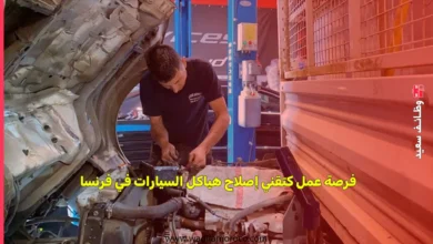 فرصة عمل كتقني إصلاح هياكل السيارات في فرنسا