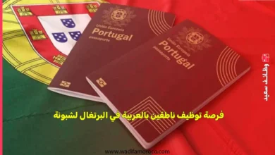 فرصة توظيف ناطقين بالعربية في البرتغال لشبونة