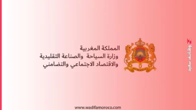 وزارة الصناعة التقليدية والاقتصاد الاجتماعي والتضامني مباراة توظيف 20 منصب
