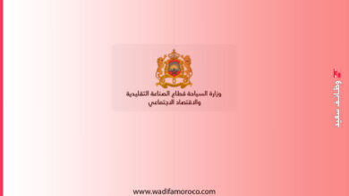 وزارة السياحة والصناعة التقليدية والاقتصاد الاجتماعي والتضامني - قطاع السياحة اعلان توظيف 29 منصب