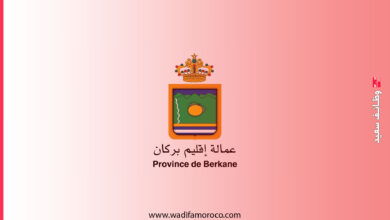 Logo of Berkane province announcement