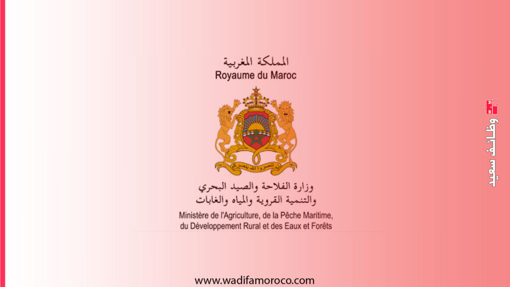 مباراة توظيف تقنيين من الدرجة الثالثة بوزارة الفلاحة والصيد البحري والتنمية القروية والمياه والغابات 2025