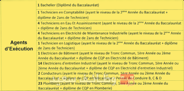 توظيف 54 مهندساً و125 عون إشراف و51 عون تنفيذ بشركة SRM-ORI بجهة الشرق