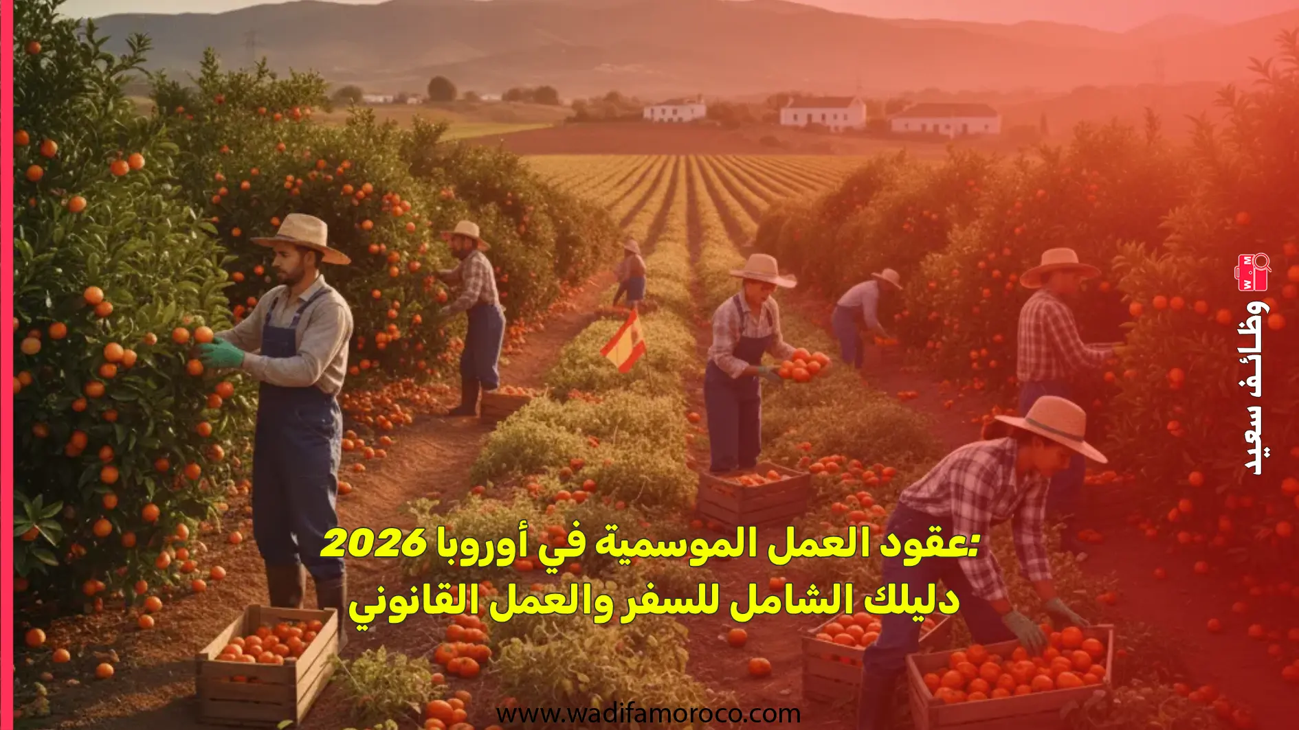 عقود العمل الموسمية في أوروبا 2026: دليلك الشامل للسفر والعمل القانوني