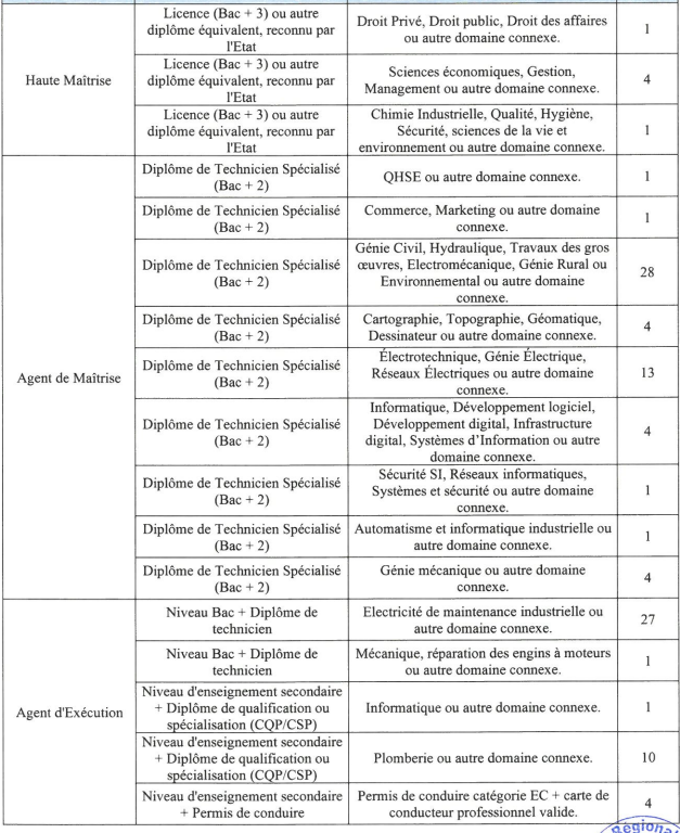 الشركة الجهوية متعددة الخدمات مراكش آسفي (SRM-MS) - مباريات توظيف 321 منصب 2 image 31